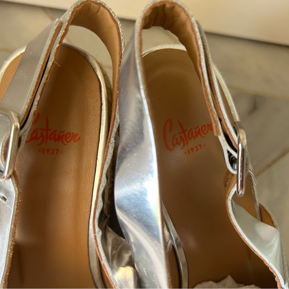 Castañer 1927 Leather espadrilles - Picture 4 of 11